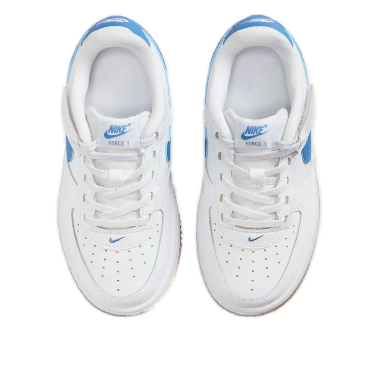 (PS) Nike Air Force 1 Low EasyOn 'White Gum Light Brown Blue Beyond' FN0237-115