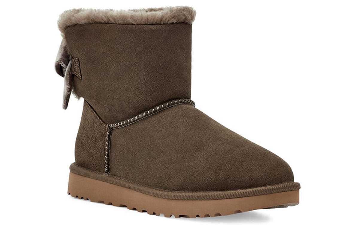 (WMNS) UGG Mini Bailey Bow Velvet Ribbon 1118975-ESPR