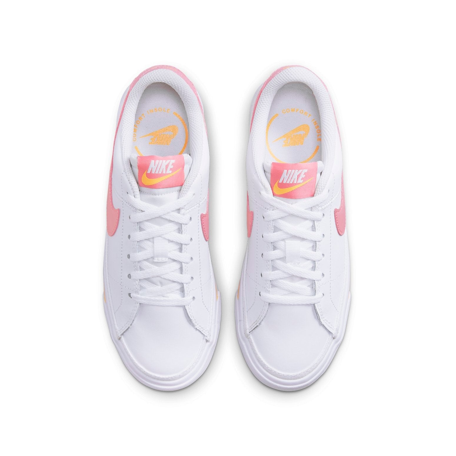 (GS) Nike Court Legacy 'White Coral Chalk' DA5380-118