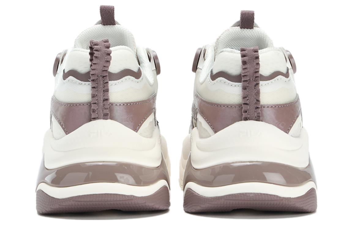 (WMNS) FILA FUSION Bubble Sneakers 'White Brown' T12W321305FGA
