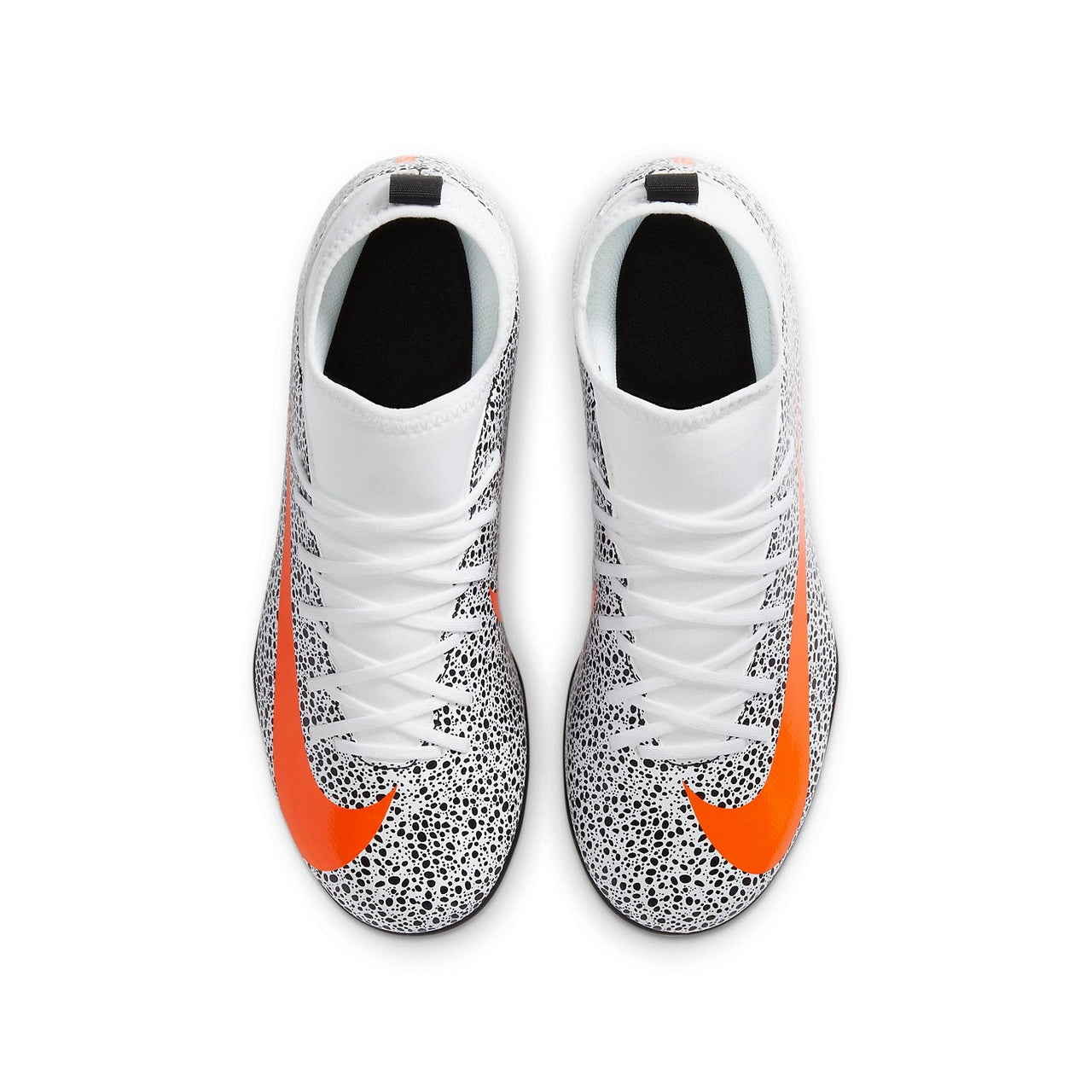 (GS) Nike Jr. Mercurial Superfly 7 Club CR7 Safari MG 'Black White Yellow' CV3285-180