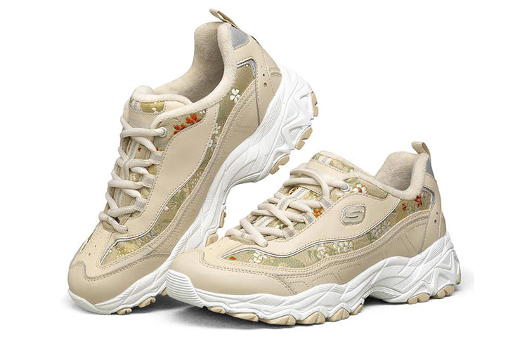 (WMNS) Skechers Encore Low-Top Yellow 66666326-NAT