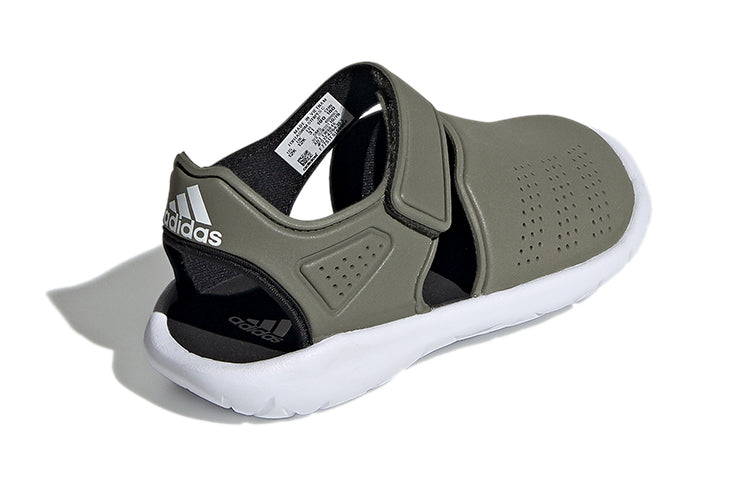 (PS) adidas FortaSwim Stripes J 'Glory Green' FW6046
