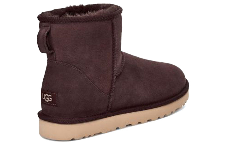 UGG Classic Mini Low Top Snow Boots Coffee 1002072-STT