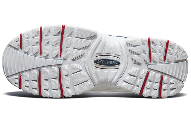 (WMNS) Skechers Energy Running Shoes White/Blue 13407-WNVR