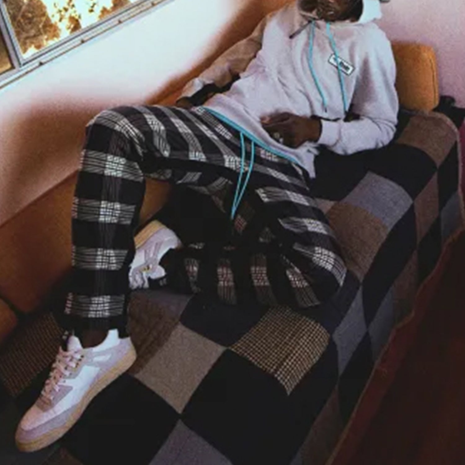 PUMA x Rhude AOP Track Pants 'Brown White' 595343-02