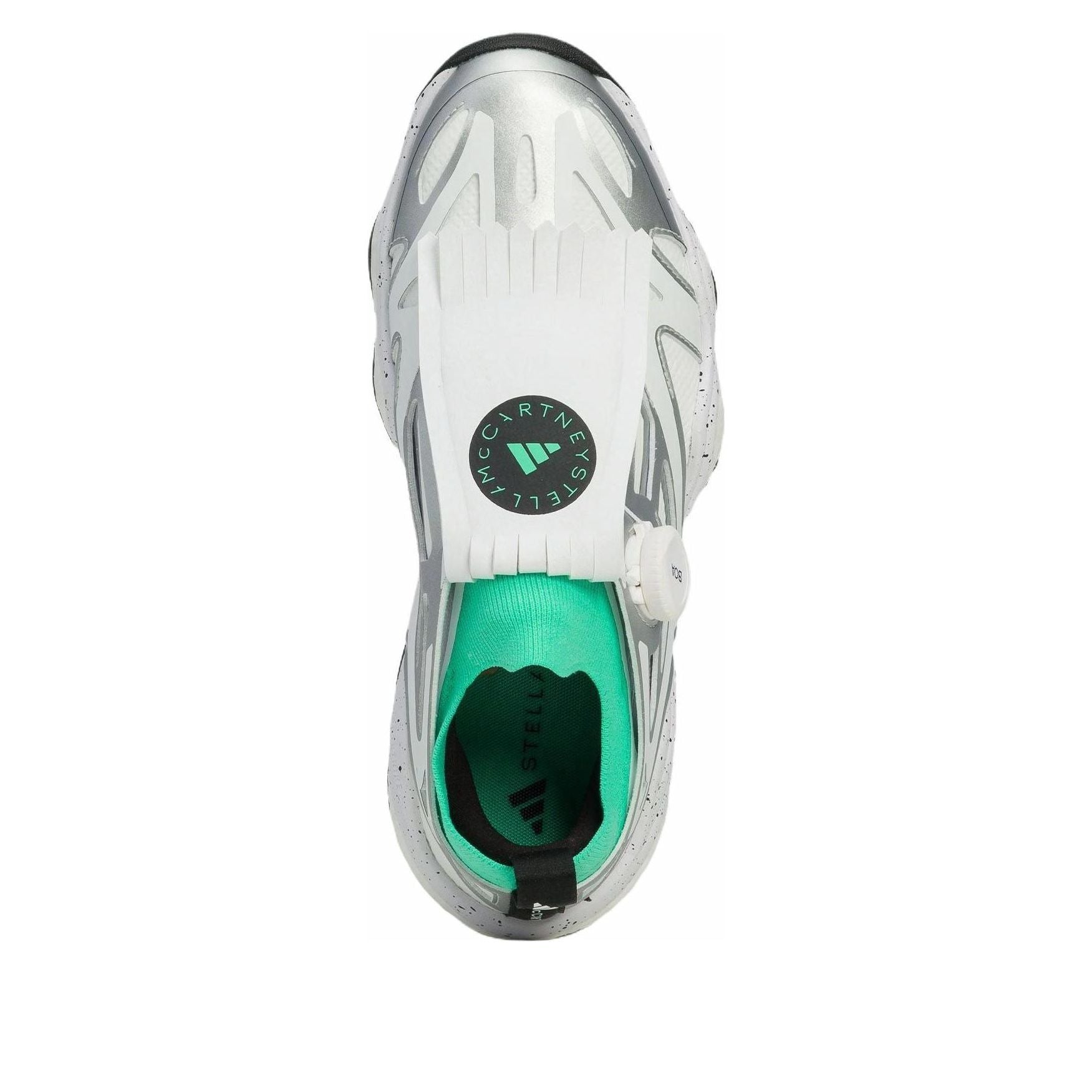 (WMNS) adidas Codechaos BOA by Stella McCartney 'Core White Bright Green Silver Metallic' JH8937