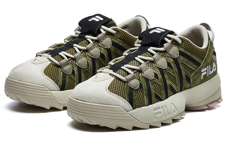 FILA FUSION Spaghetti Low Shoes 'Olive Green' T12M011201FAD