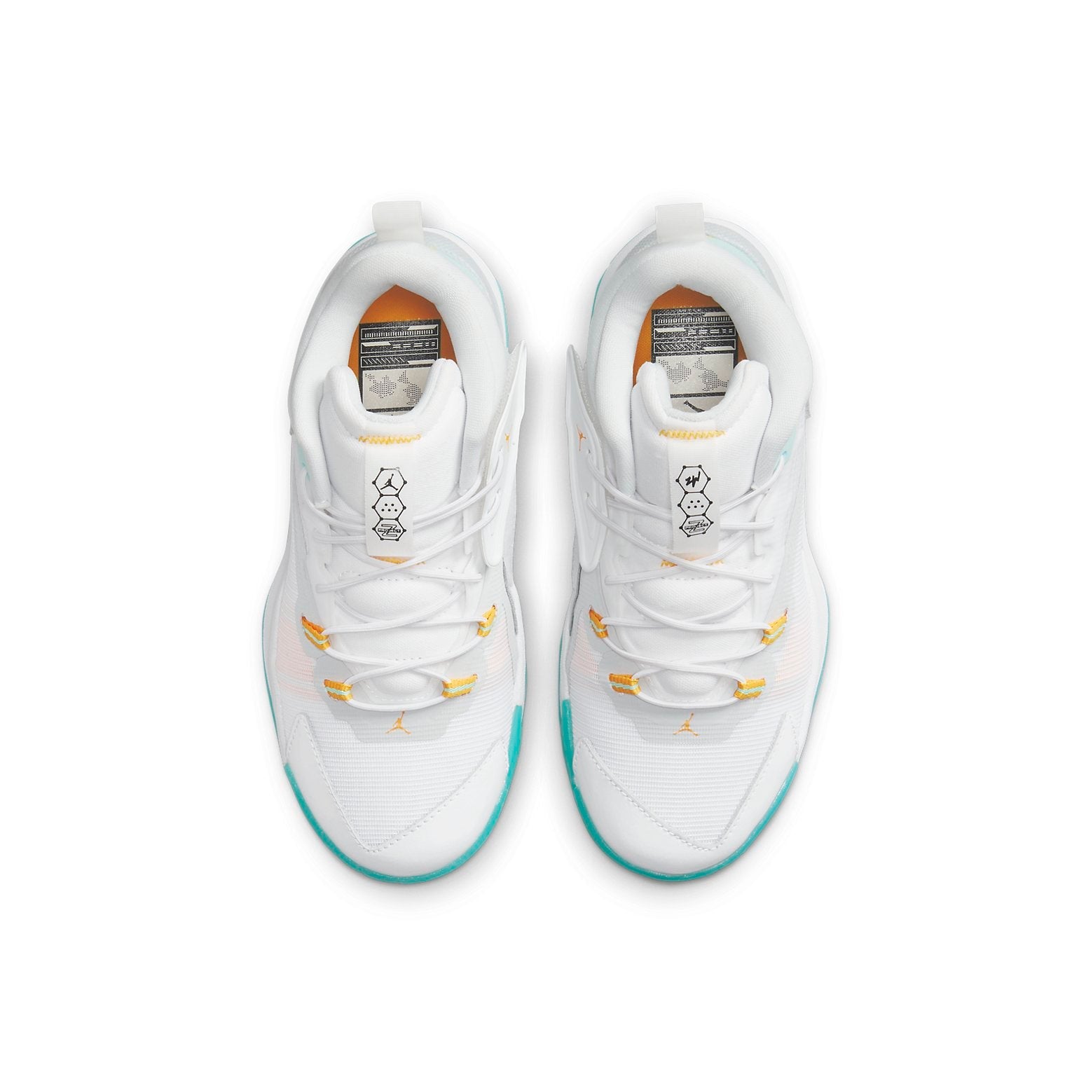 (PS) Air Jordan Zion 1 'White Dynamic Turquoise' DC2024-101