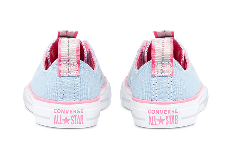 (GS) Converse Color Chuck Taylor All Star Low Top Blue/Pink 670405C