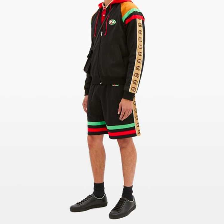 Gucci GG Stripe Shorts 'Black' 625344-XJCNQ-1082