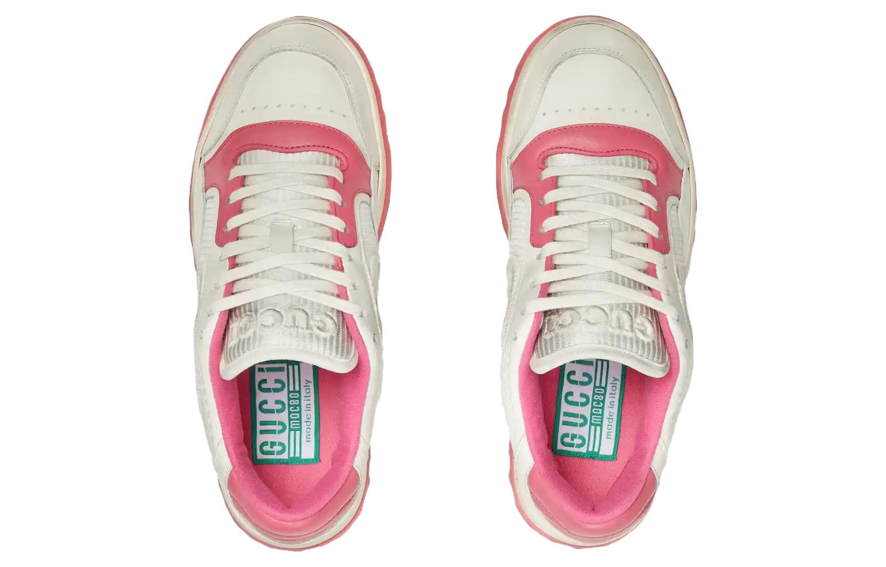 (WMNS) Gucci MAC80 Sneaker 'Off White Pink' 749909-AAB79-9152