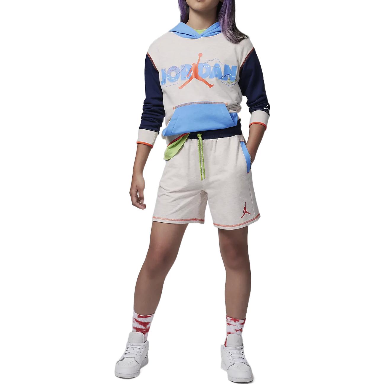 (GS) Air Jordan Backyard Adventure Boxy Sweatsuit 'Blue' DZ9881-110