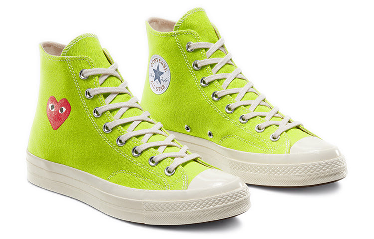 Converse x COMME des GARCONS PLAY Chuck 70 High 'Bright Green' 168299C