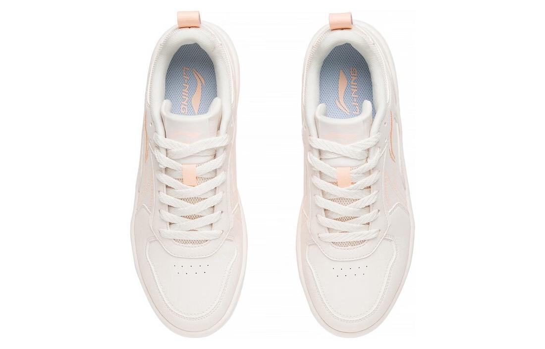 (WMNS) Li-Ning Spike Years 'White Orange' AGCT148-2