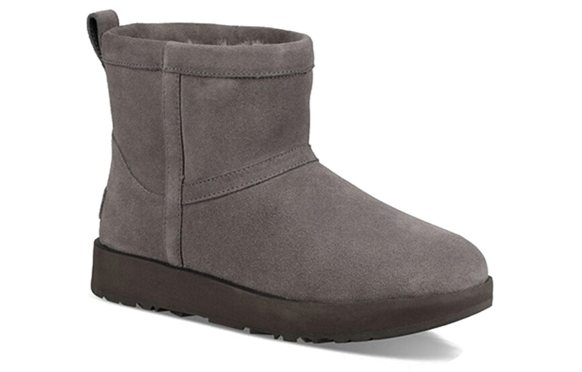 (WMNS) UGG Classic Mini Waterproof 'Grey' 1019643-MTL