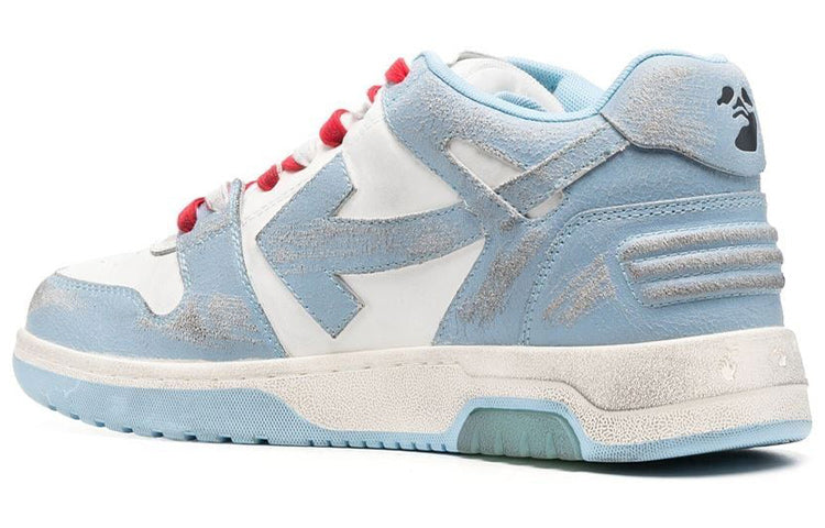 Off-White Out Of Office Vintage Leather 'Blue White Red' OMIA189F22LEA0110140