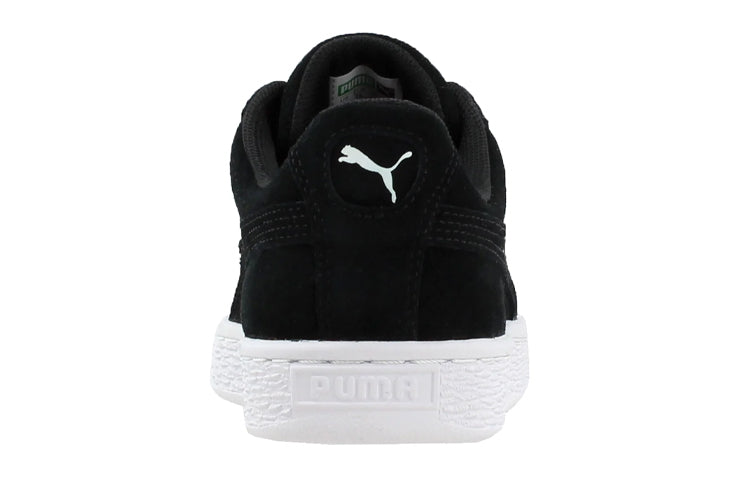(GS) PUMA Suede Heart Sneakers Black/White 365009-03