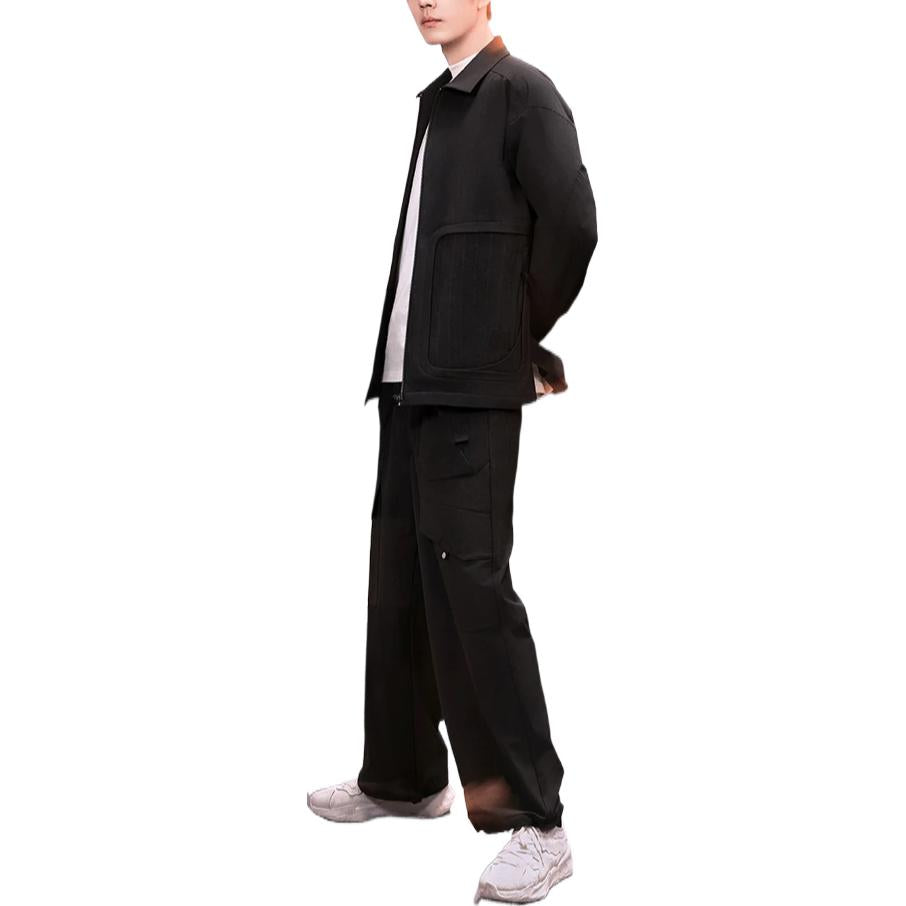 Li-Ning x Jackie Chan Kung Fu Jacket 'Black' AFDT109-3