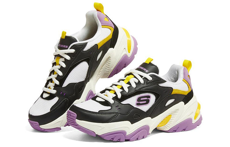 (WMNS) Skechers Stamina V2 'Black Multicolor' 149916-BKMT