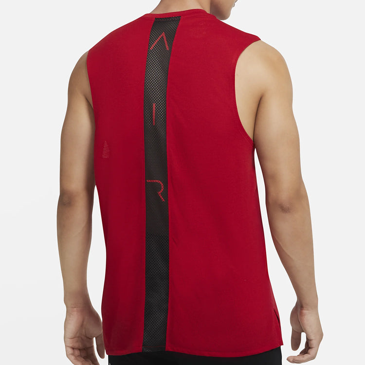 Air Jordan Quick Dry Basketball Training Sports Vest Red CU1025-687