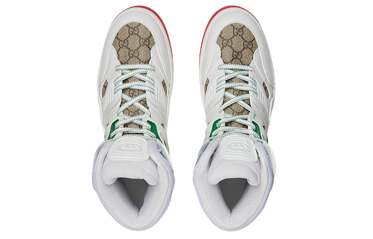 Gucci Basket High 'White Demetra Red' 673077-2SHG0-9076