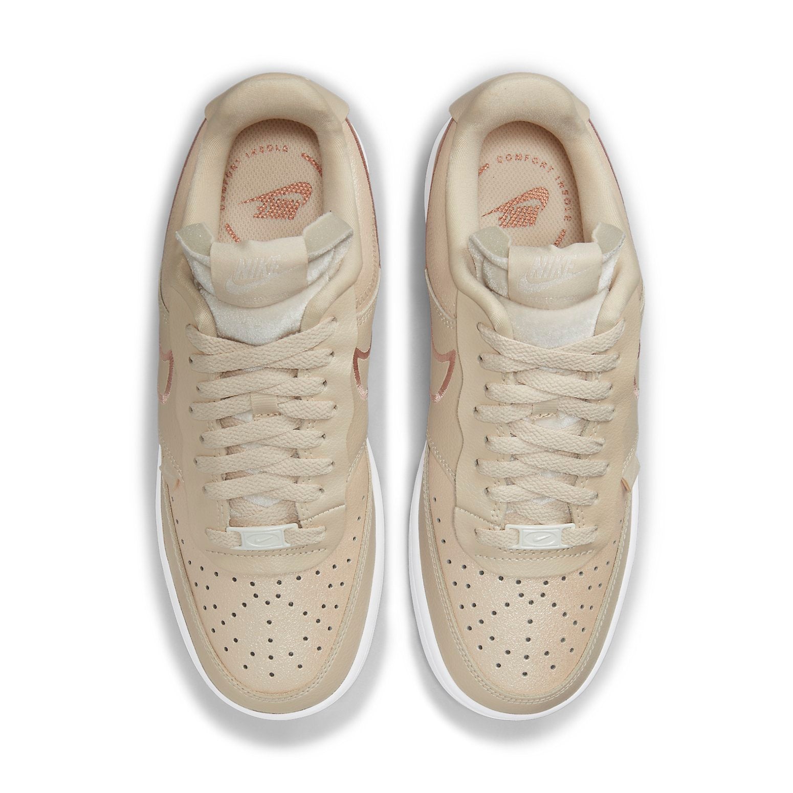 (WMNS) Nike Court Vision Low Premium 'Pearl White' DM0838-200