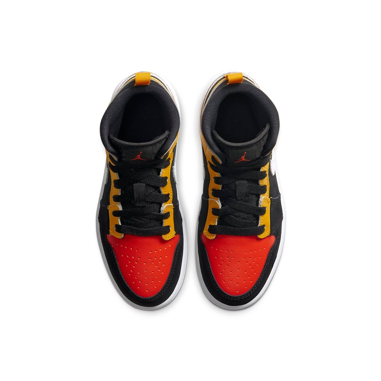 (PS) Air Jordan 1 Mid SE 'Amarillo Team Orange' BQ6932-087