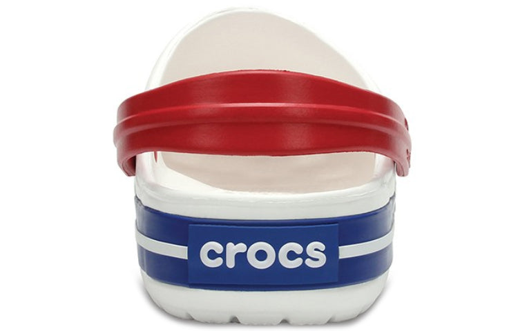 Crocs Beach Unisex White Blue Sandals 'White Blue' 11016-11I