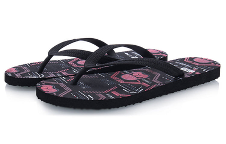 Li-Ning x Star Wars LN Floper Sandals Black/Red AGAQ005-3