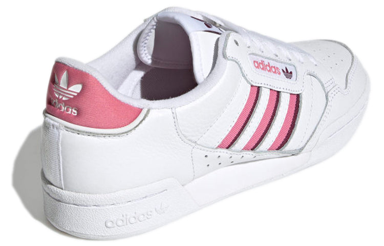 (WMNS) adidas Continental 80 Stripes 'White Pink' H04021
