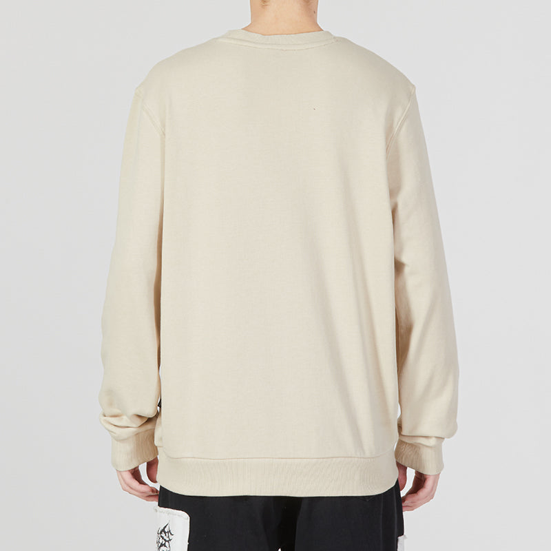 PUMA Ess Small Logo Crew Logo Sweater 'Beige' 621562-85