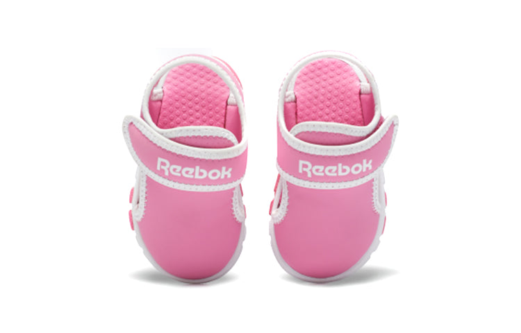 (TD) Reebok Wave Glider 3 Velcro Outdoor Minimalistic Pale Pink Sandals EH0212