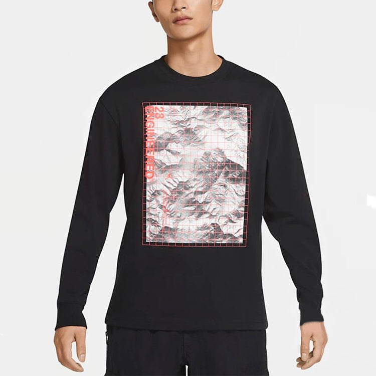 Air Jordan 23 MENS Engineered Casual Sports Long Sleeve Black CT3658-010