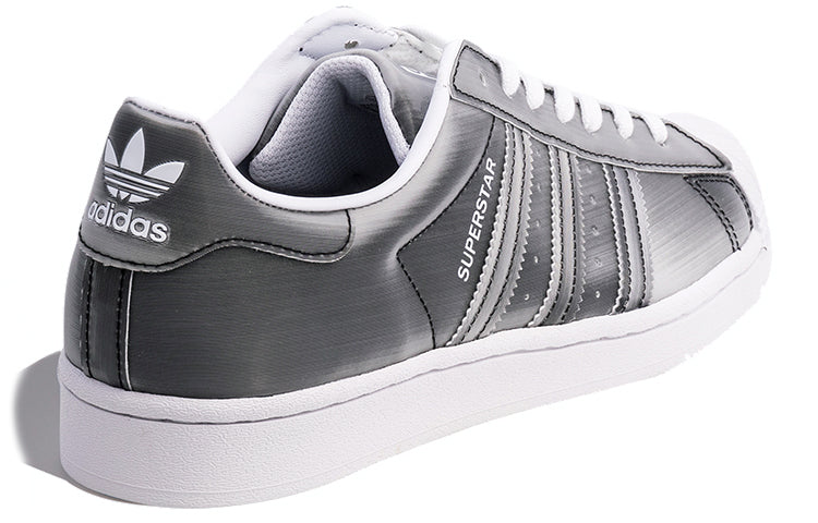adidas originals Superstar Fashion Casual Skate Shoes Unisex Gray Silver FX7780