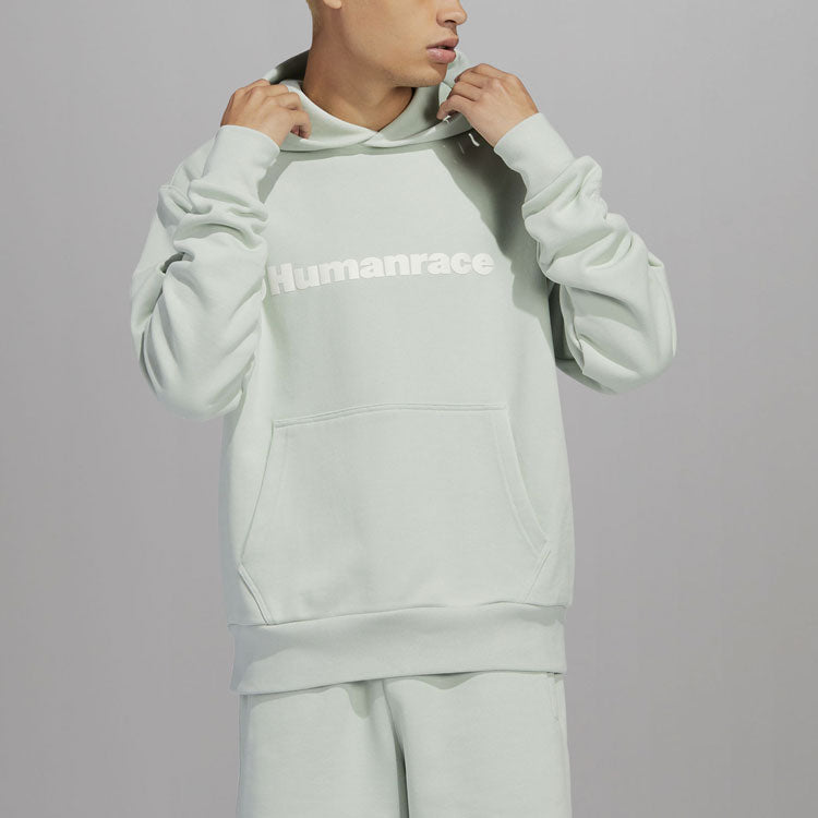adidas x Pharrell Humanrace Logo Hoodie 'Green' HS4815
