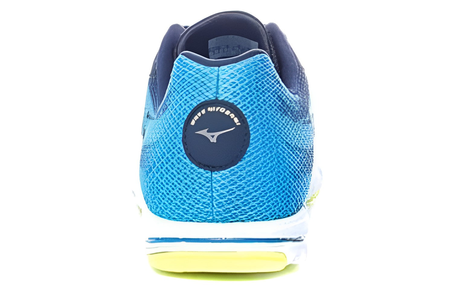 Mizuno Wave Hitogami 3 Low Tops Wear-resistant Blue White Yellow J1GA168044