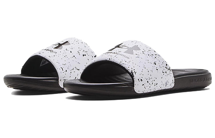 Under Armour Ansa Graphic Slide 'White Jet Grey Speckled' 3024434-106