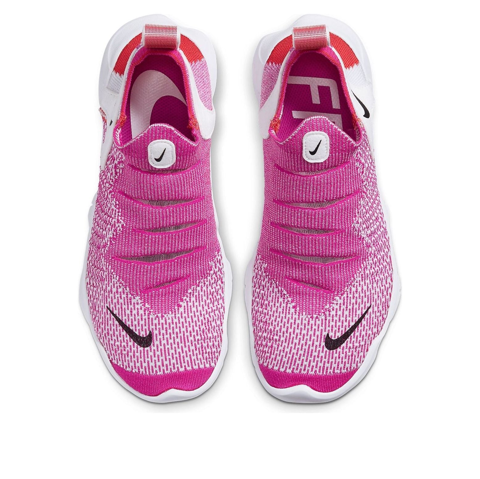 (WMNS) Nike Free RN Flyknit 3.0 2020 'Vast Grey Fire Pink' CJ0267-002