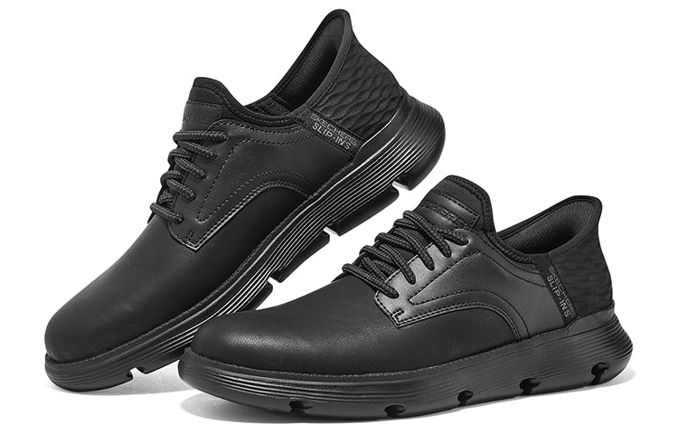 Skechers Garza Gervin Slip-Ins 'Pure Black' 205046-BBK