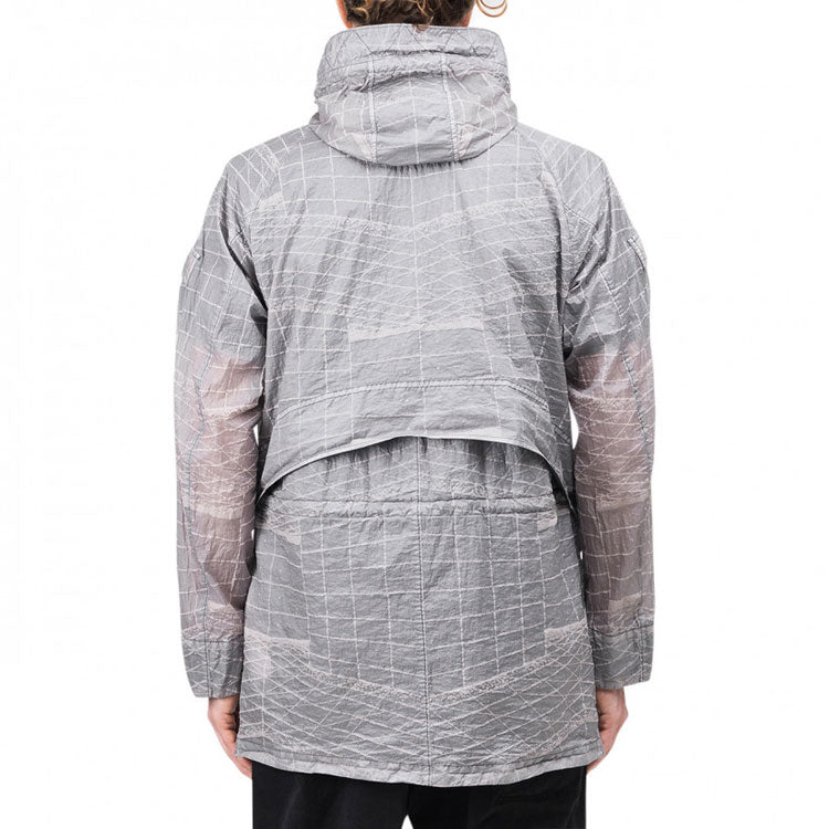 STONE ISLAND Waffen Reflective Windbreaker 'Grey' 741542999-V0063