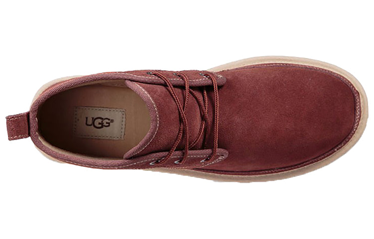 UGG Neumel UnIined Short Boots Wine Red 1095676-BUR