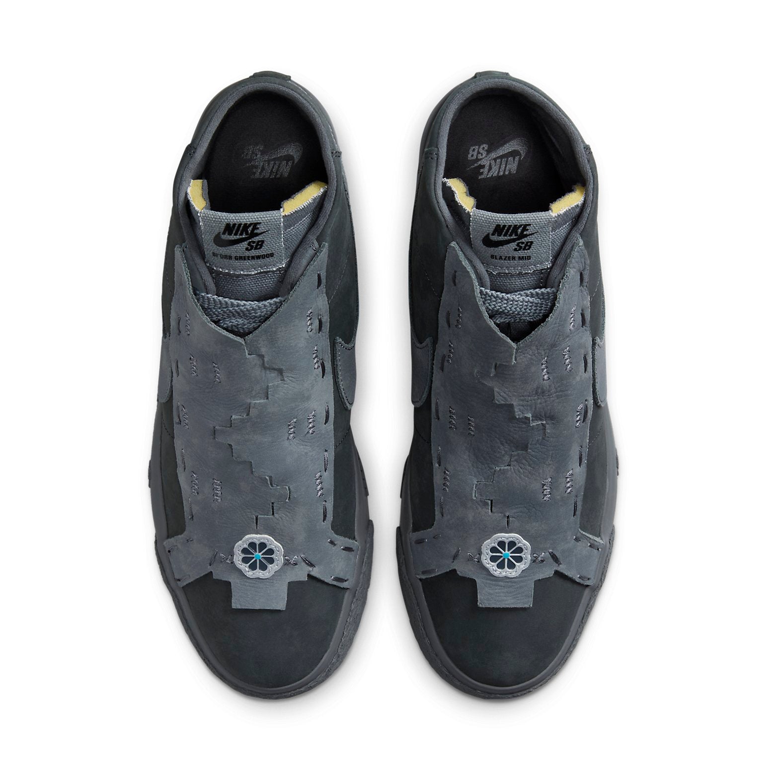 Nike x Di'orr Greenwood SB Blazer Mid 'Dark Smoke Grey' FQ0792-001