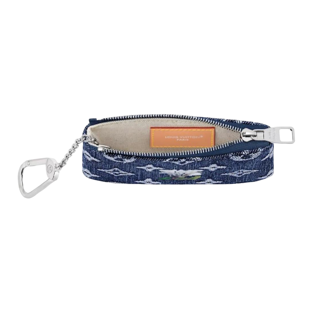 LOUIS VUITTON Pochette Clés 'Blue' M27561