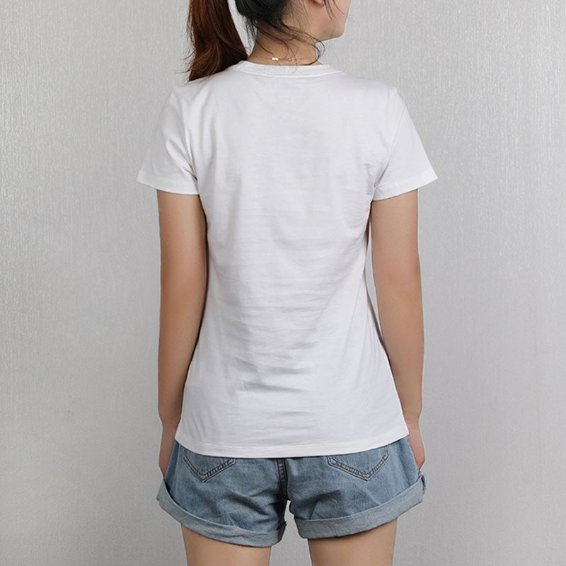 (WMNS) Nike Chest Logo Pattern Loose Round Neck Short Sleeve T-shirt White CU1252-100