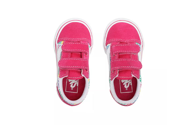 Vans Rainbow Vans Old Skool V Toddles/Infants Pink VN0A38JN0GW