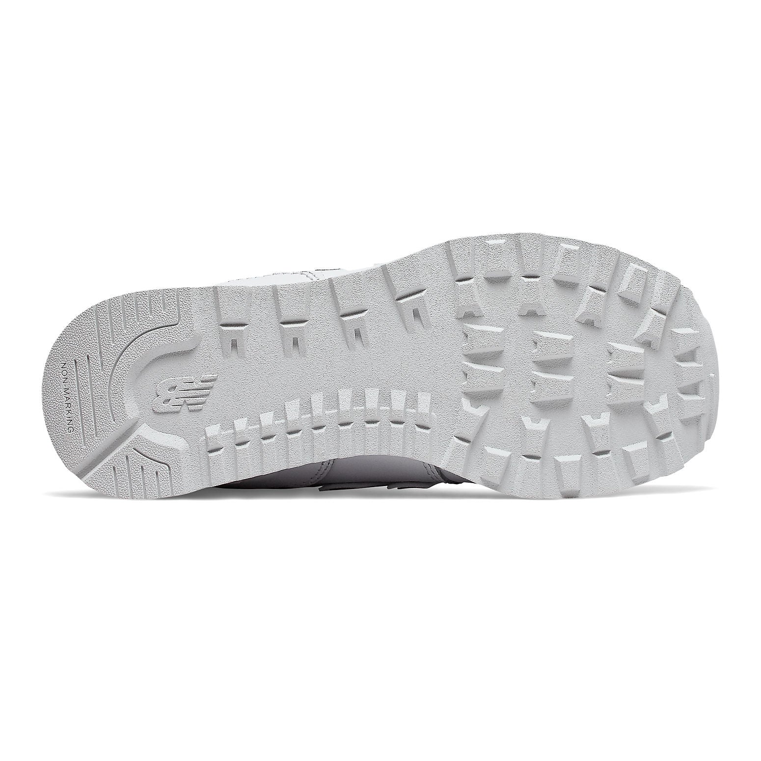 (GS) New Balance 574 'Pure White' GC574ERM