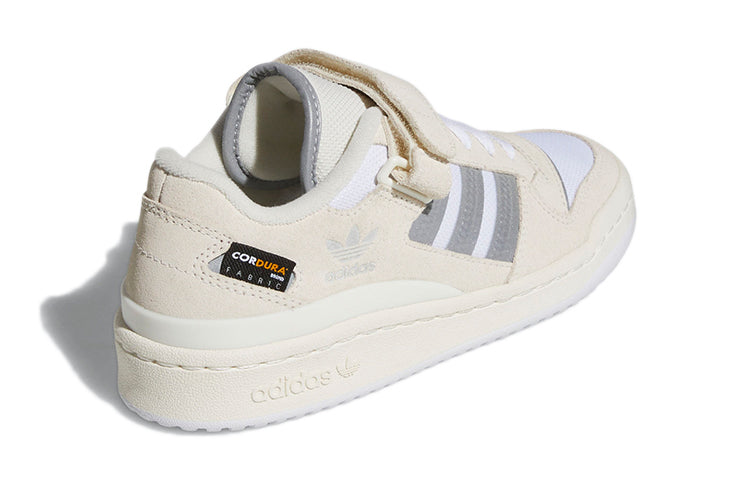(GS) adidas originals Forum Low J 'Off White Silver Metallic' GY8299