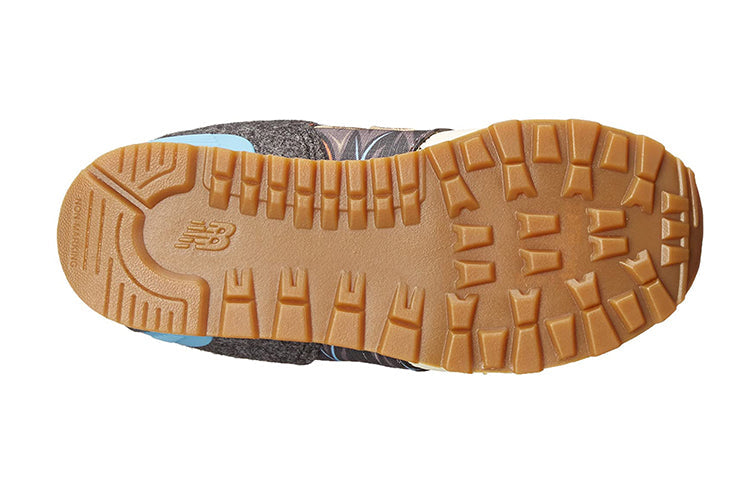 New Balance 574 Deep Freeze Athletic Running Sneakers Brown/Blue/Beige KL574FMP