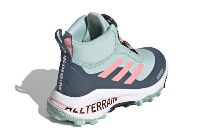 (PS) adidas Fortarun Boa Atr K Green Blue Pink Kid 'Green Blue Pink' FV3478